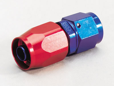 Fitting, Hose End, Straight, -6 AN Hose to Female -6 AN, Aluminu