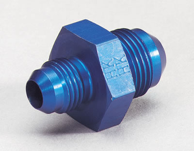 Fitting, Union Reducer, Male -8 AN to Male -6 AN, Aluminum