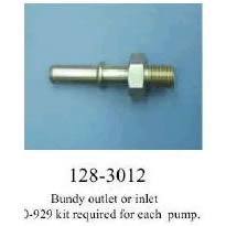 Walbro Fitting Bundy outlet or inlet