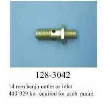 Walbro Fitting 14mm banjo outlet or inlet
