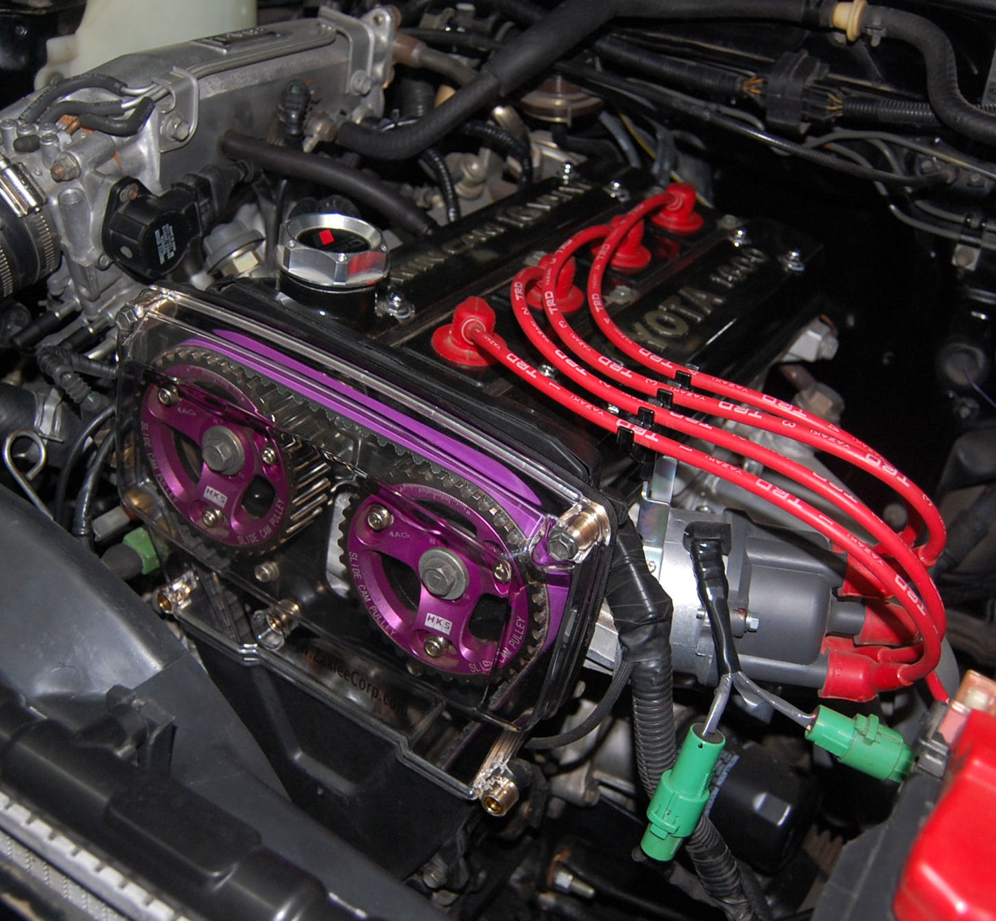 Toyota Corolla 4AG RWD Clear Timing Cam Cover ZakleeCorp