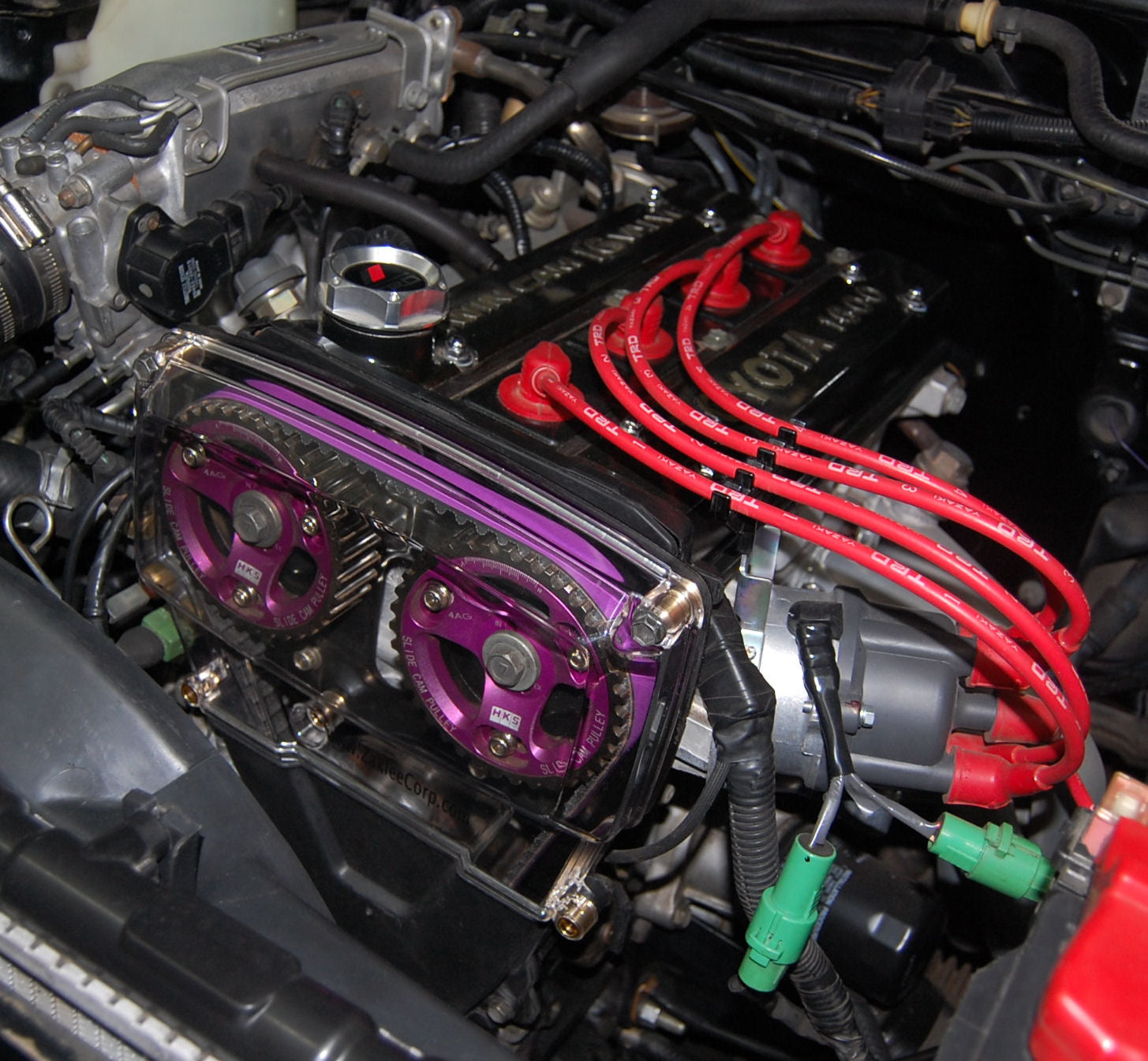 Toyota Corolla 4AG RWD Clear Timing Cam Cover ZakleeCorp