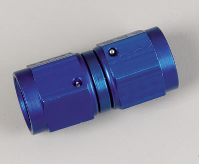 Fitting, Coupler, Straight, Female -6 AN to Female -6 AN, Alumin